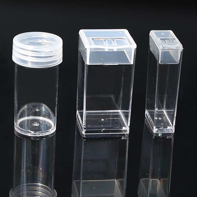 Diamond Painting Generous Bottle Storage Box Rice Beads Boxed Diamond Box DIY Nail Art Storage Box Acrylic Small Square Box