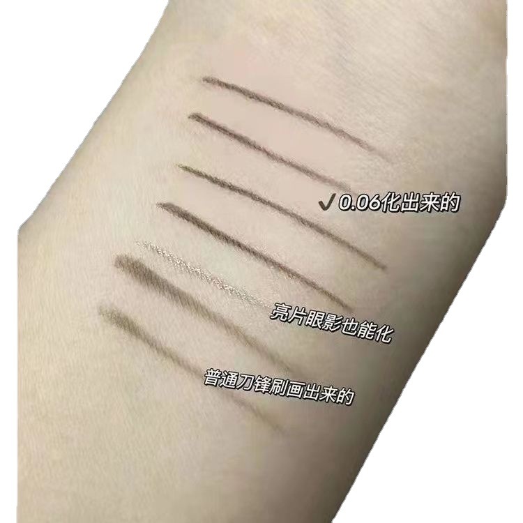 Upgraded 182 blade eyeliner brush soft hair flat angle eyebrow brush lying silkworm brush makeup brush beauty tools in stock