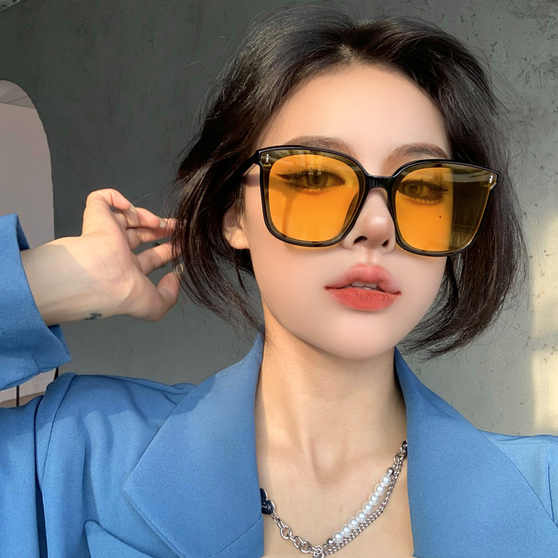 2024 new gm sunglasses women's summer high-end sense driving polarized UV protection sunglasses glasses moisture sunscreen big face