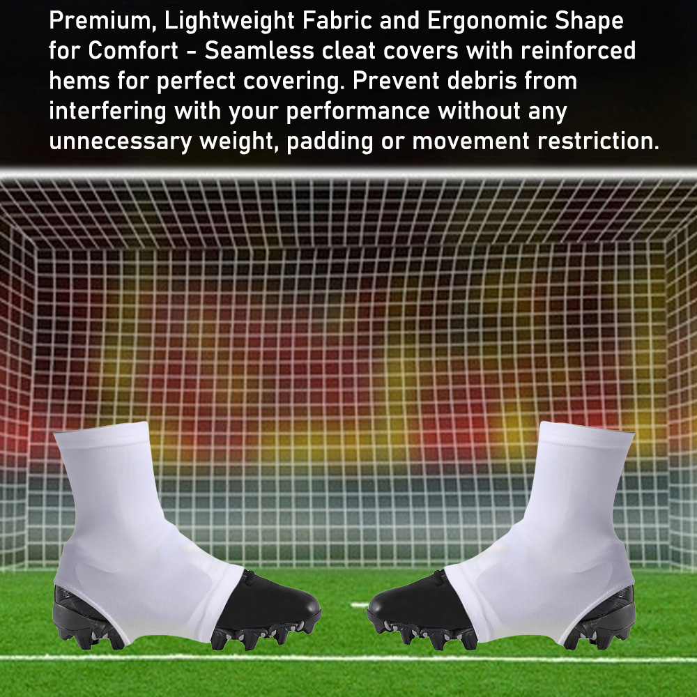 Football spikes foot cover rugby hockey shoes Stadium anti-sand shoe cover anti-slip heel shoe cover shoe socks