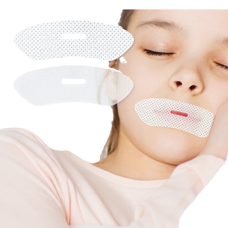 Cross-border New Product Mouth Patch Soft Skin-friendly Adult Children Mouth-proof Night Breathing Seal Physical Closed Patch