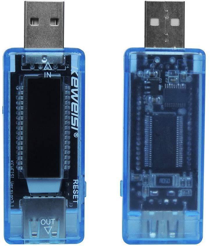 USB voltage ammeter power capacity mobile power test detector battery capacity tester V20