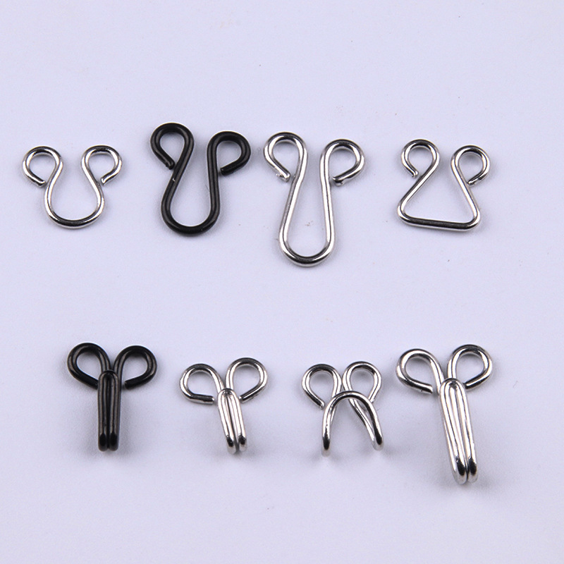 Metal Trouser Hook Wind Buckle Underwear Buckle Collar Hook Buckle Invisible Fur Coat Buckle Concealed Button Buckle
