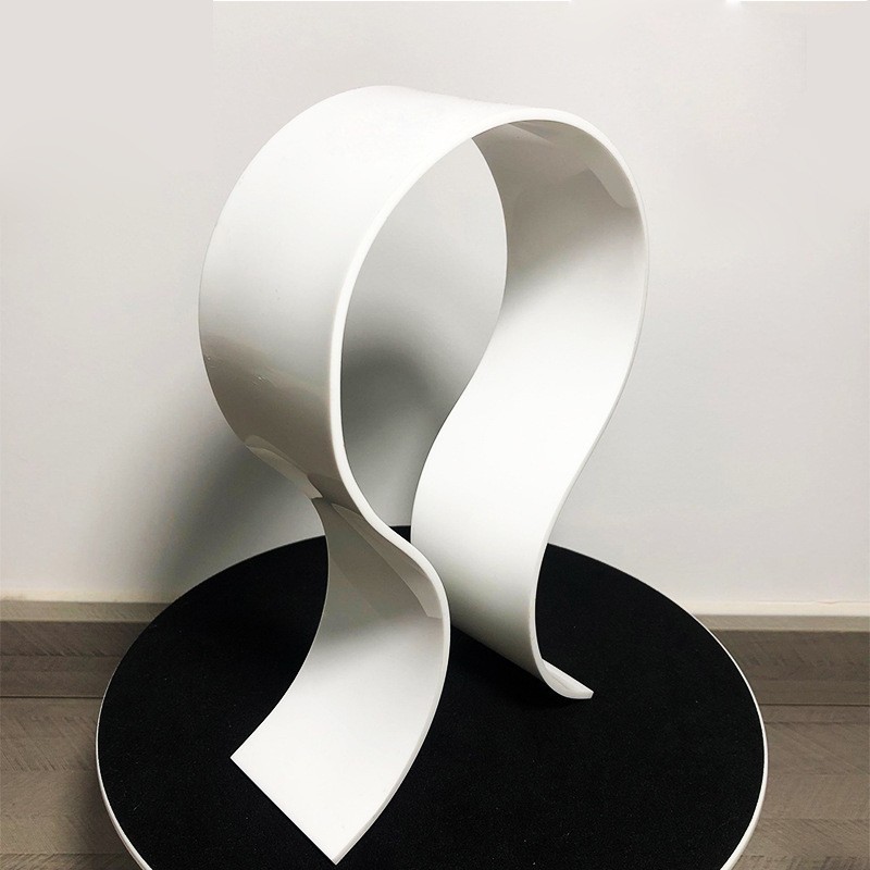 Crystal Acrylic Headphone Display Bracket Plexiglass U-shaped Vertical Hanger Display Rack Display Earphone Rack
