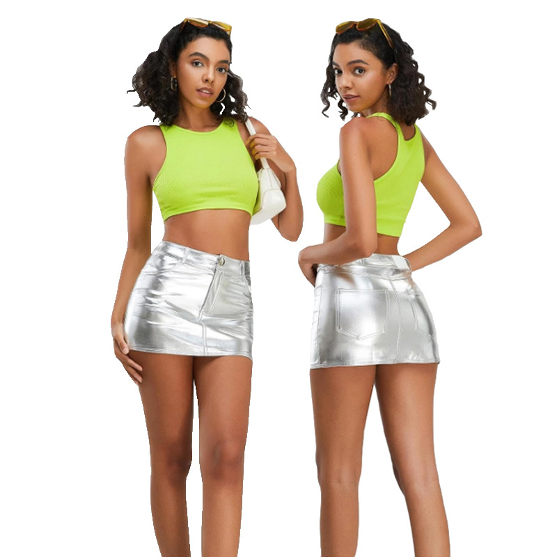 Amazon Cross-border Sexy Low Waist Skirt 2024 Summer New Tight European and American Spice Girls Style Ins Shorts Women's Clothing