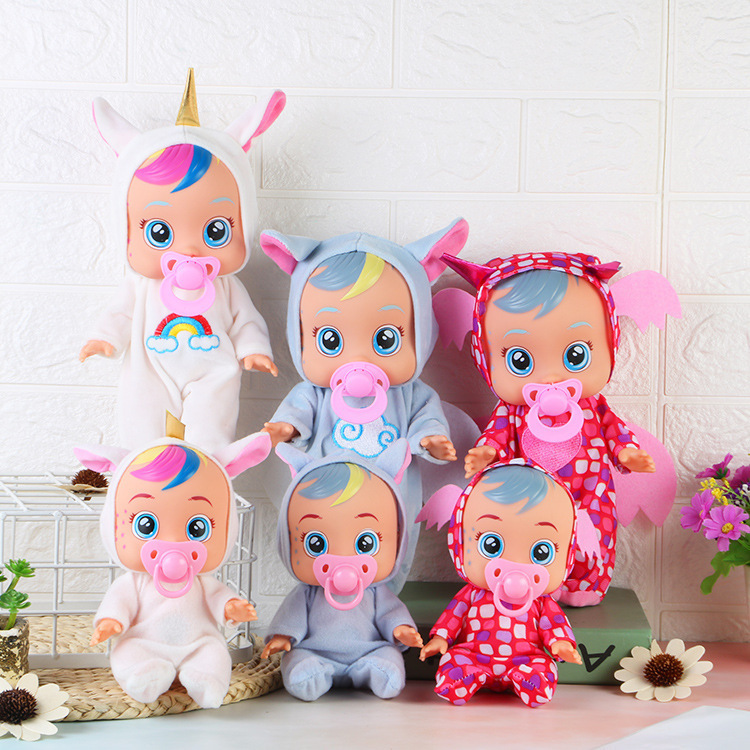 国境を越えた3dシミュレーション赤ちゃん人形のアイデアがかわいいエナメル子供人形人形子供のおもちゃ|undefined