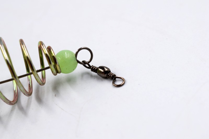 Olive-type explosion hook spring fishing gear accessories fishing gear luminous beads bait spring bait fishing bait holder