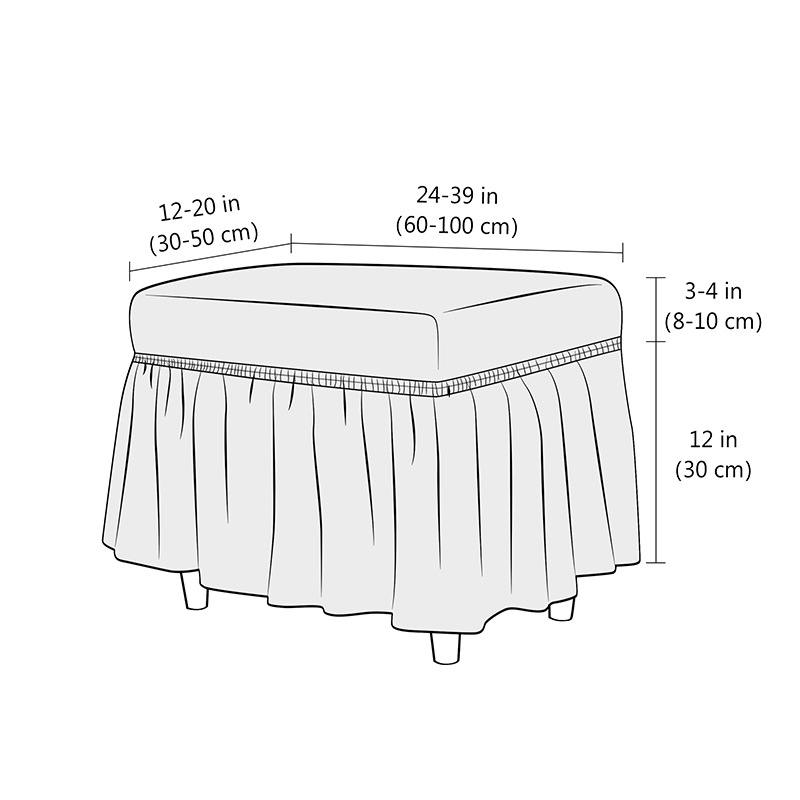 Cross-border Amazon Ebay bubble all-inclusive skirt elastic Pedal Cover S dust Cover Pedal Cover