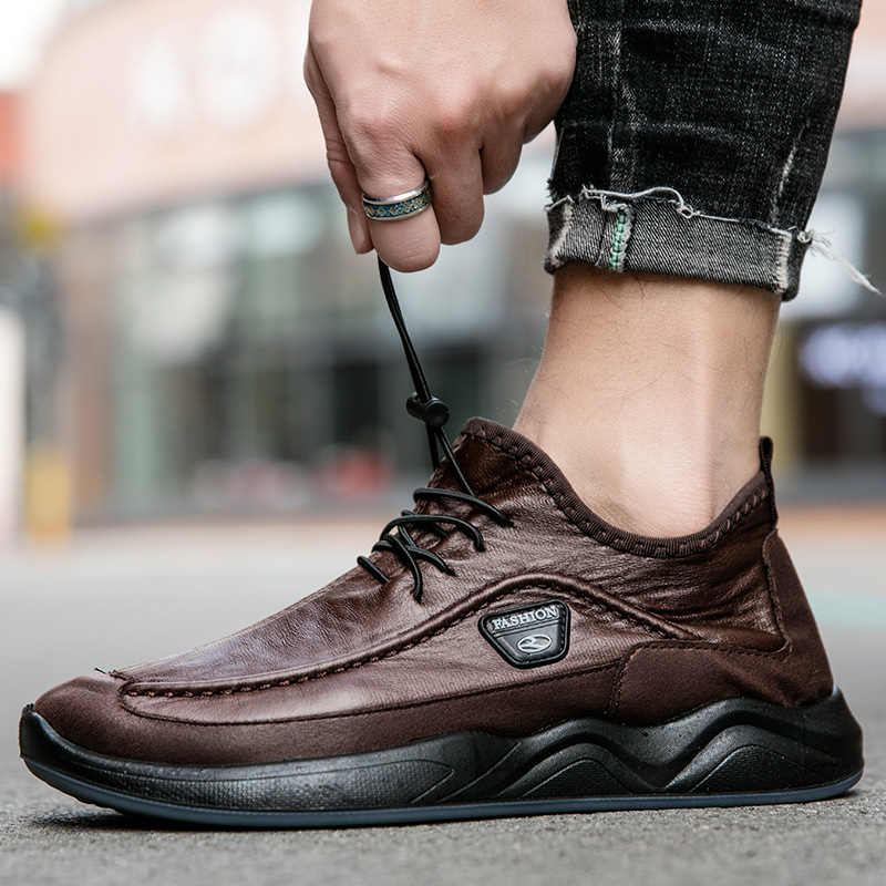 Foreign Trade 48 Size Men's Shoes Middle-aged and Old People's Shoes Cross-border Casual Sneakers Men's Running Shoes