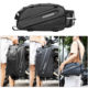 Bicycle Back Pack Back Seat Bag Riding Waterproof Mountain Bike Back Bag Driving Bag Rack Bag Bicycle Accessories Equipment