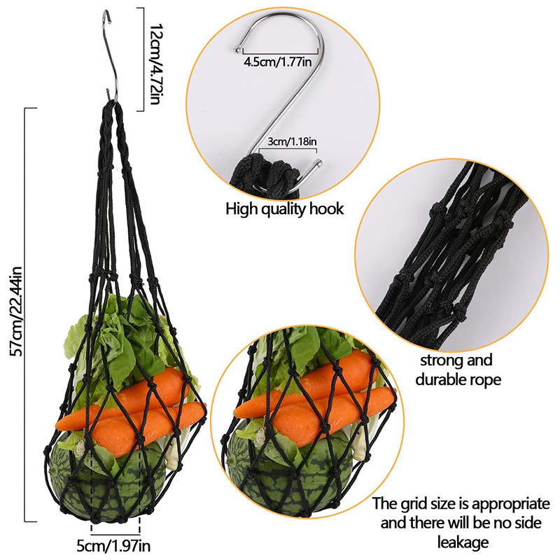 Hen cock parrot feeding net bag tool with hook feeding toy hanging foraging net bag