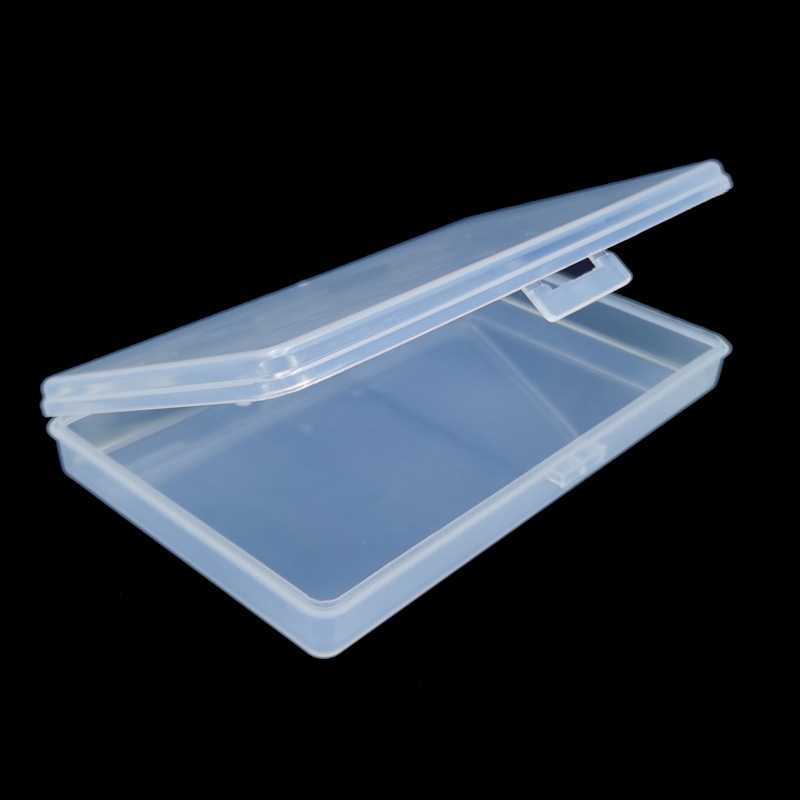 Rectangular plastic packing box PP transparent plastic box jewelry box storage box manufacturers supply PP yuan packaging box