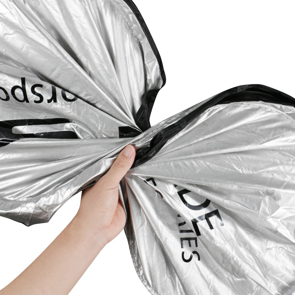 Suitable for Dacia DUSTER car sunshade front gear sun-proof thermal insulation sun shield silver coated cloth double ring