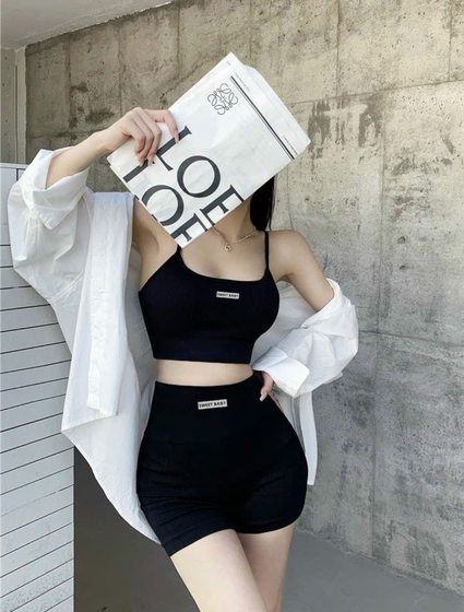 Summer hot new women's vest nylon casual camisole suit summer versatile girl vest