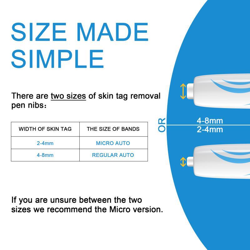 Skin Tag Removal Tool Skin Removal pen meat Removal mole Removal corns wart Removal device can be equipped with repair stickers