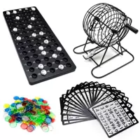 Оптовая продажа Bingo Lottery Machine BINGO Game Metal Cage Lottery Machine Настольная игра Lottery Lottery Machine