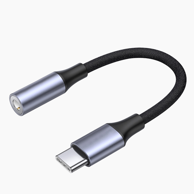 Cross-border applicable Huawei Xiaomi mobile phone type-c headset adapter audio DAC digital decoding adapter tpc