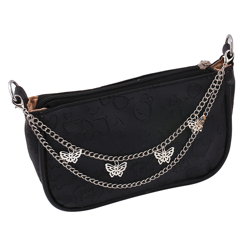 Bag Jewelry Chain Handmade Metal Shoulder Bag Accessories Handbag All-match Jewelry Chain Crossbody Bag Metal Chain