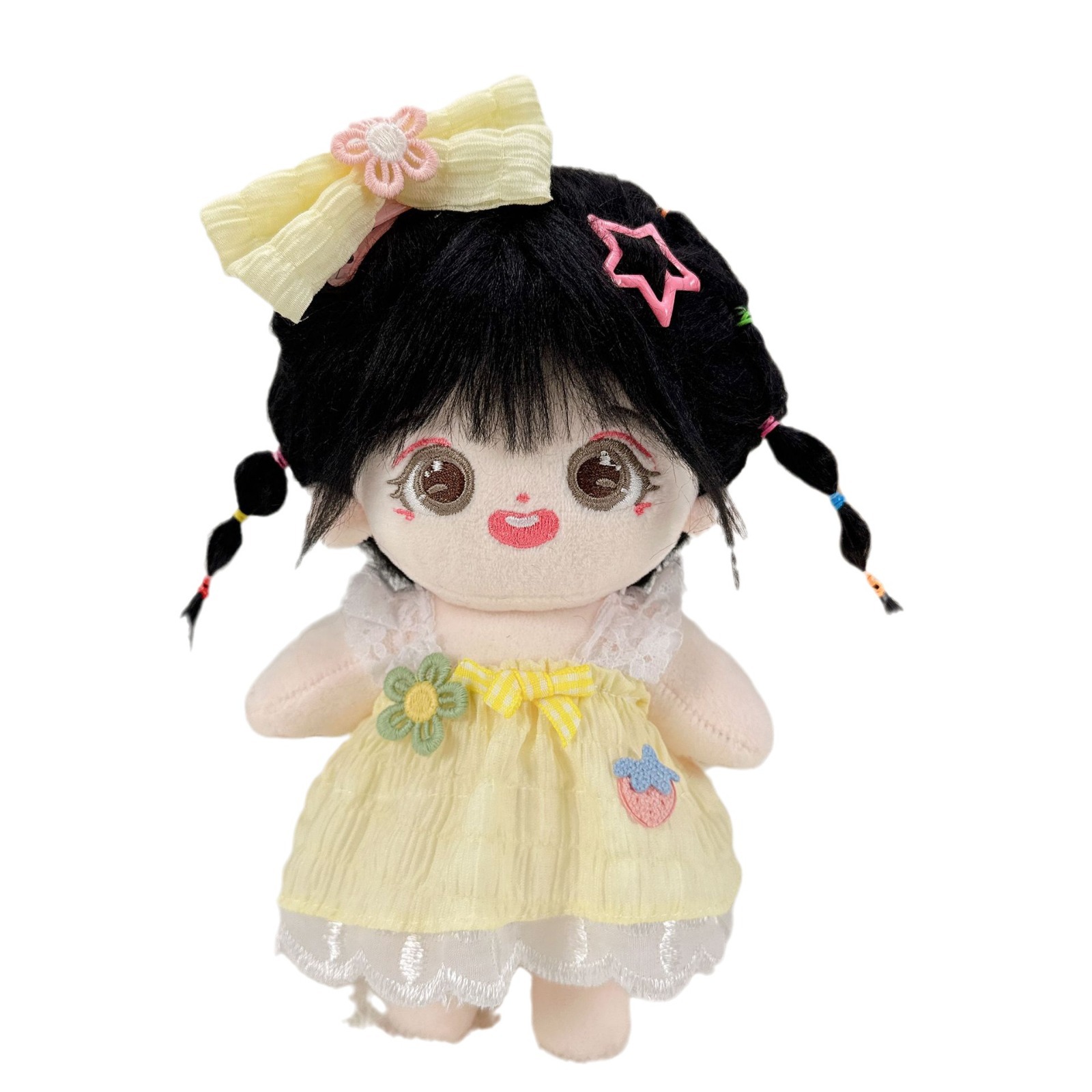 Cute 20cm cotton doll plush toy can be changed human-shaped doll doll gift for girls couple girlfriends
