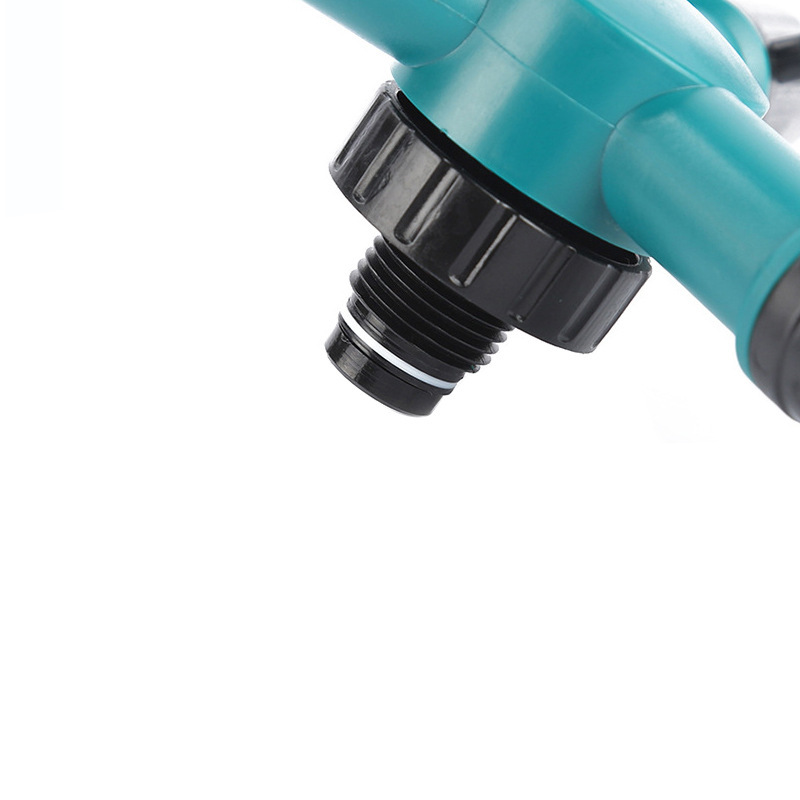 Cross-border gardening watering lawn household agricultural garden automatic rotating three-pronged sprinkler artifact garden sprinkler
