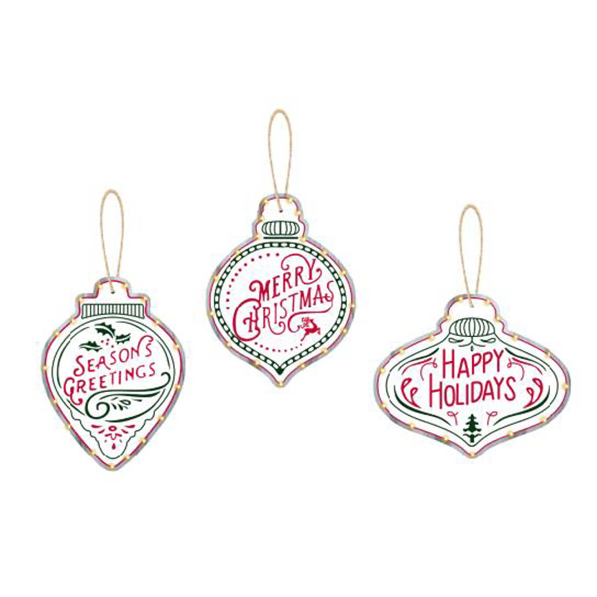 Christmas wooden crafts pendant Iron Wood