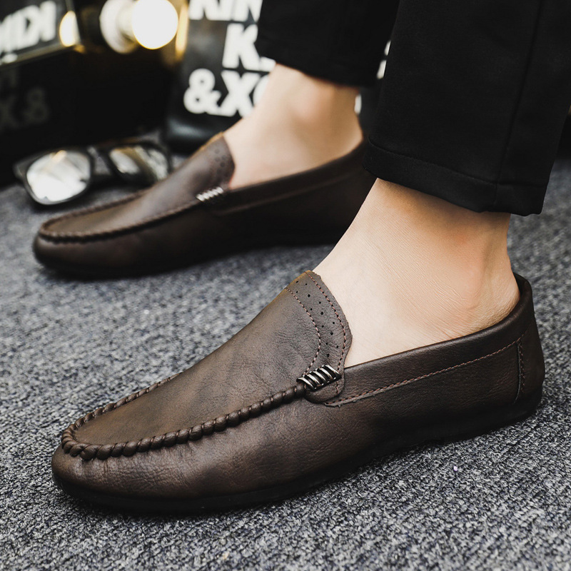 Doug Shoes Men's 2023 Spring New Casual Loafers Driving Slip-on Internet Popular Men's Shoes Lightweight Summer Trendy Shoes