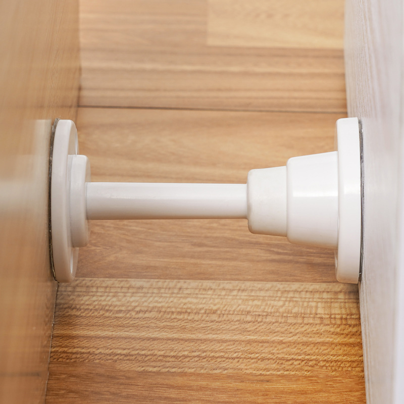 Suction-type silent door stopper silicone non-perforated door stopper toilet rubber door stopper door top anti-collision door stopper