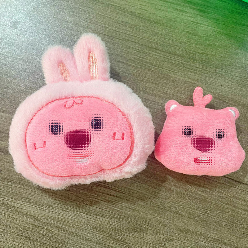 ビーバーのウサギの子犬のネズミの頭の人形のかわいいモグラの韓国のinsの風の人形のdiy漫画の補助材料|undefined