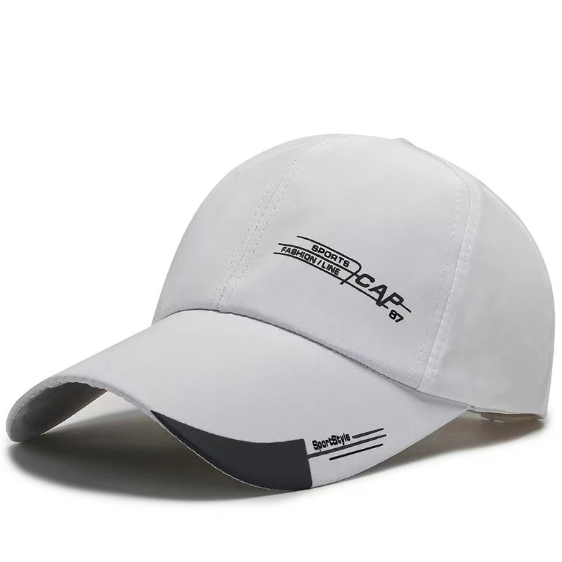 Hot Sale Silk cap Hat Fashion Simple Printed Baseball cap Lengthened Sunscreen Travel Mountaineering cap Casual cap