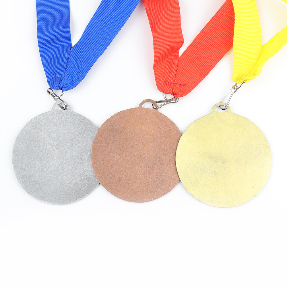 In stock blank metal medal games Football Game Award Medal listing gold silver copper marathon Honor Award