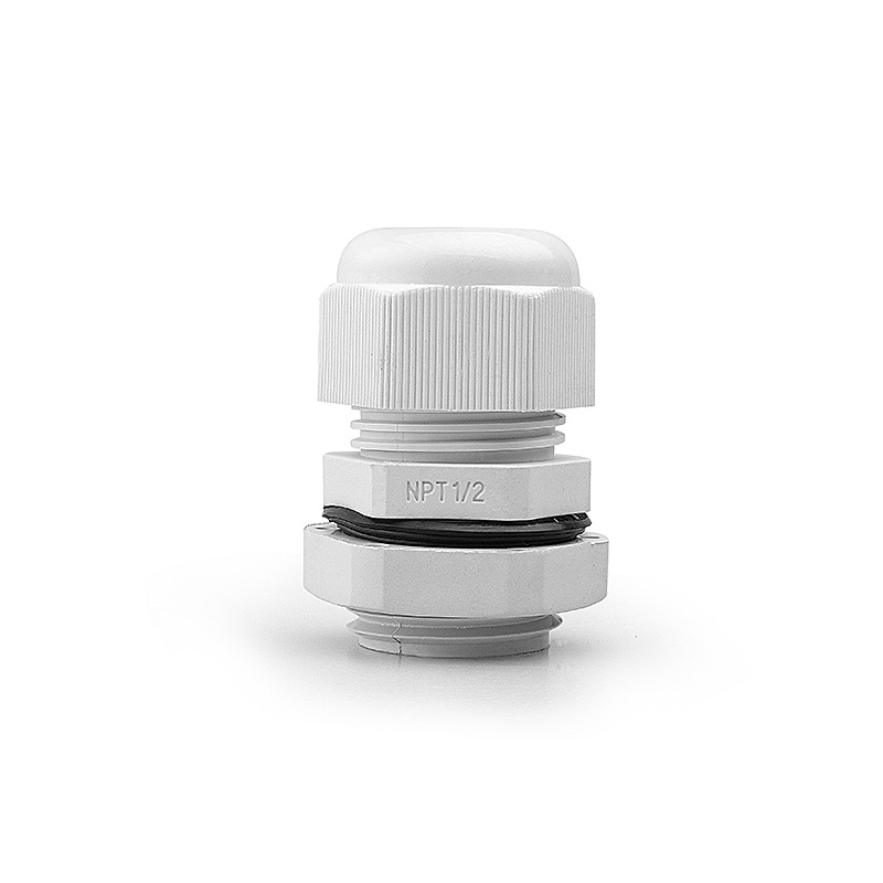 INTEST NPT US-made Nylon Waterproof Glenn Nylon Flame Retardant Waterproof Connector Plastic Can't Pull Off Protective Head
