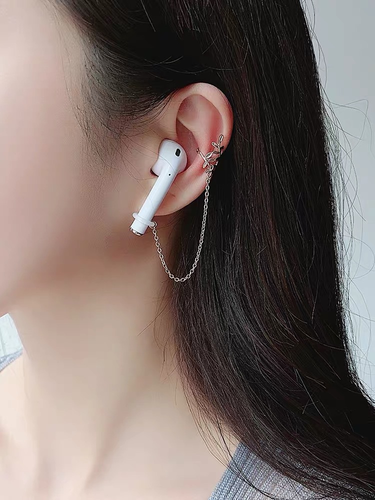 Universal airpod Bluetooth Headset s Anti-drop Ear Clip New Style Temperament All-match Unisex Headset Anti-drop Ear Clip