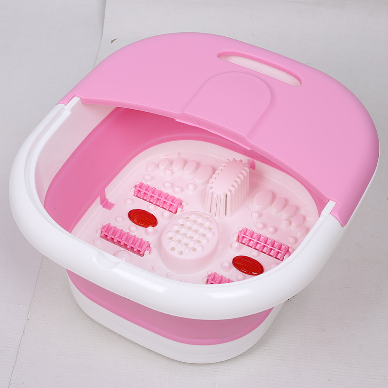 Electric Massage Household Folding Footbath Foot Bath Foot Massager Automatic Heating Constant Temperature Foot Bucket