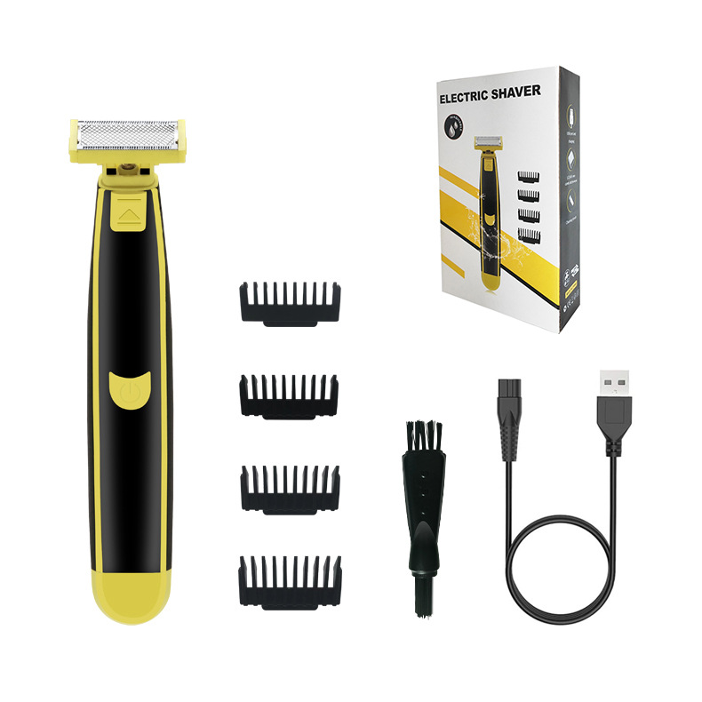 Amazon Portable T Electric Shaver Body Wash Multifunctional Shaving Shave USB Rechargeable Shave