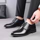 Spring and Autumn British Casual Business Dress Shoes Men's Shoes Inner Height Increase Shoes Wholesale Shoes Casual Shoes Suit