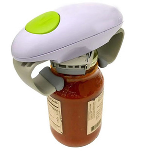 Binaural electric can opener glass can bottle opener One-key automatic bottle opening cap cross-border supply