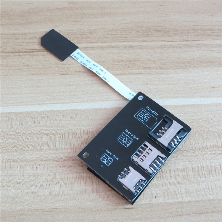 2730 external four-in-one hot plug card slot fast card changing test card nano card large, medium and small card mobile phone card inserting device