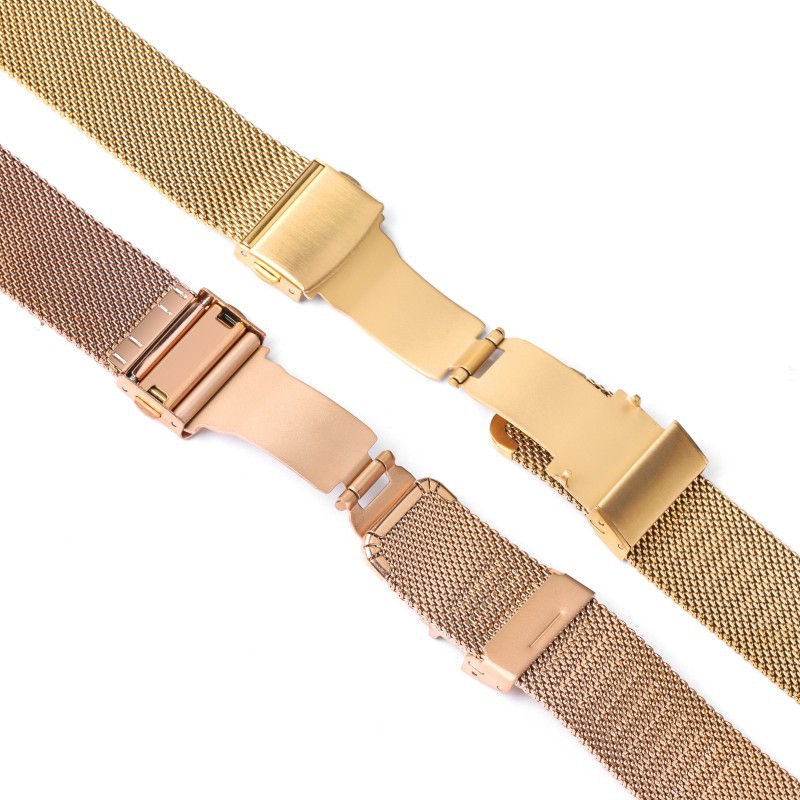 Snap Quick-release Milanese Nice Strap 0.6 Strap Stainless Steel Mesh Strap Male 14/16/18/20/22/24mm in stock