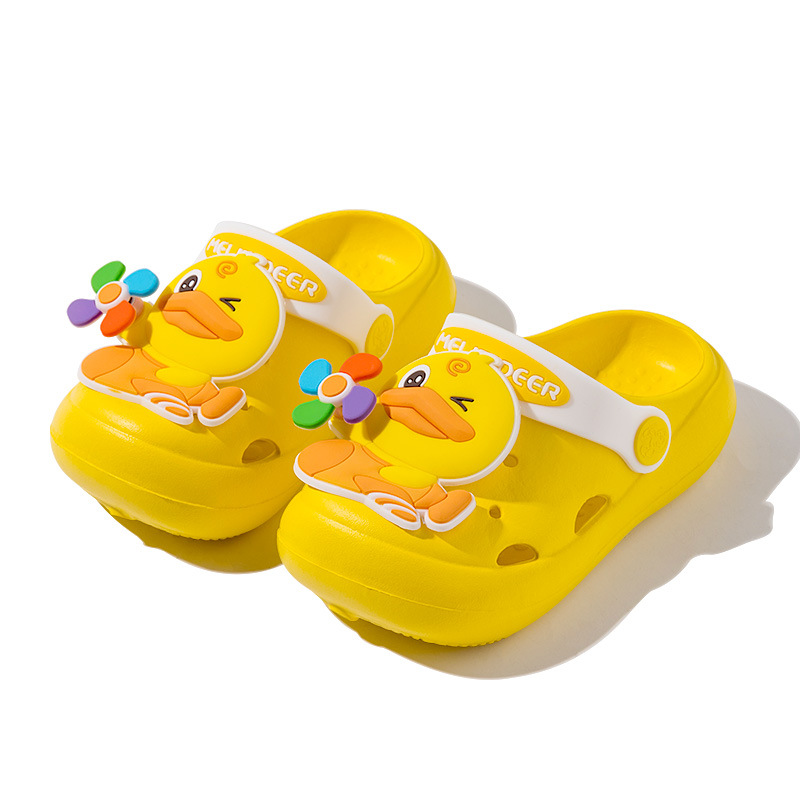 Fawn Millie Children's Sandals Wholesale Summer Kids Girls Cute Cartoon Slippers Boys Indoor Breathable Slippers