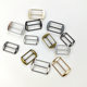 Spot zinc alloy 17-20mm hat buckle cap sliding adjustment buckle sports cap telescopic three-gear Japanese buckle