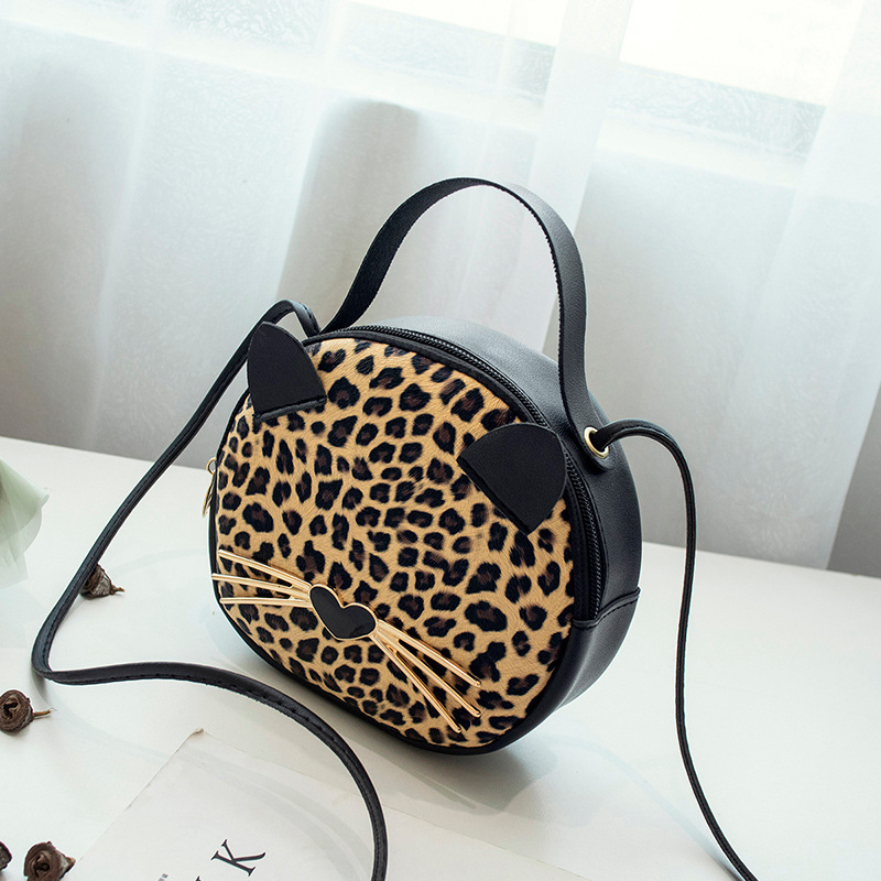 Autumn new foreign trade trend animal pattern women's bag shoulder bag women's handbag European and American fashion bag women