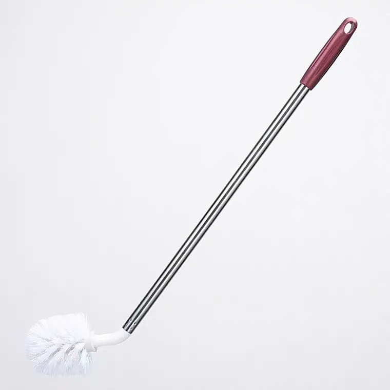 Household Stainless Steel Barrel Brush Water Dispenser Mineral Water Barrel Brush Plastic Spherical Pure Bucket Cleaning Long Handle Brush