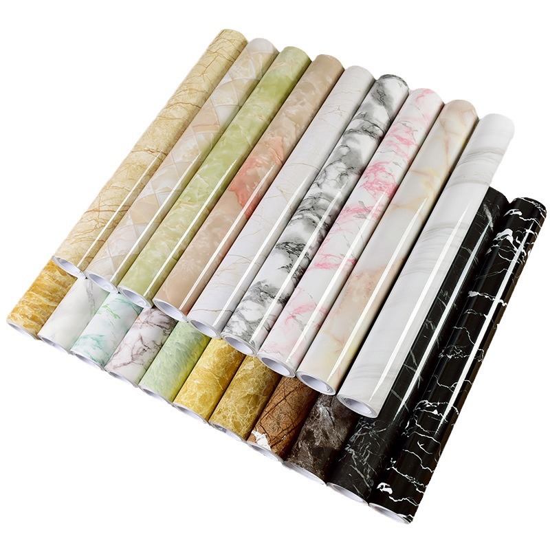Kitchen stickers waterproof and oil-proof stove refurbishment stickers thickened lampblack stickers high temperature resistant self-adhesive wallpaper aluminum foil flame retardant