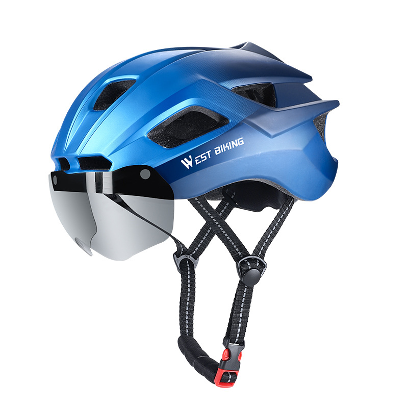 WEST BIKING jāšanas ķivere integrēta molding ķivere ar aizsargbrilles kalnu ceļu velosipēda ķiveres aprīkojumu_voghion.com