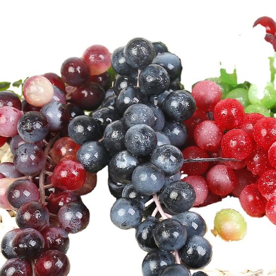SOURCE manufacturer Mini simulation fruit grape high simulation dragon fruit decoration photography early education props wholesale
