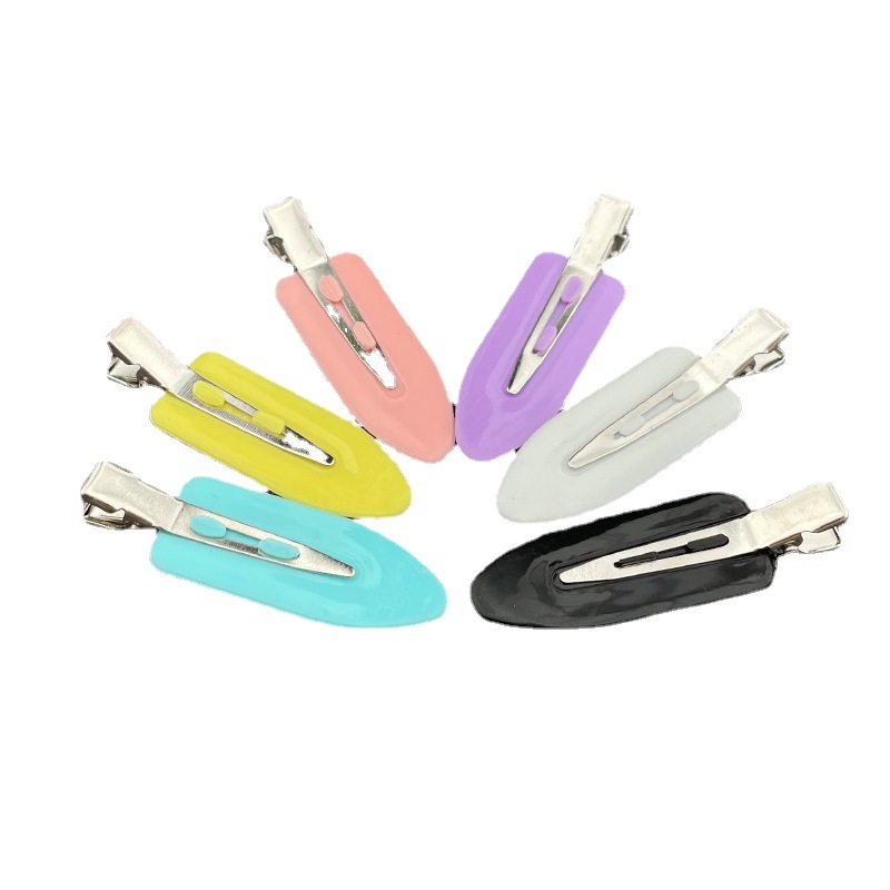 Ouyang Nana with diy cream gel hair clip material seamless hair clip makeup seamless clip accessories hair clip women