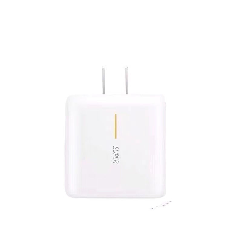 Applicable to oppo65W mobile phone charger Super flash charger Reno4/5/6/X3Pro fast charging data cable suit