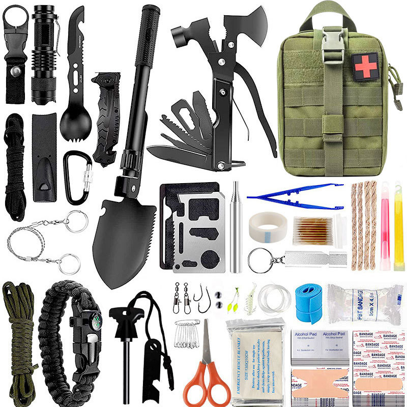 Tactical first aid bag portable emergency medical bag accessory bag molle hanging bag riding mountaineering mobile phone bag Leisure