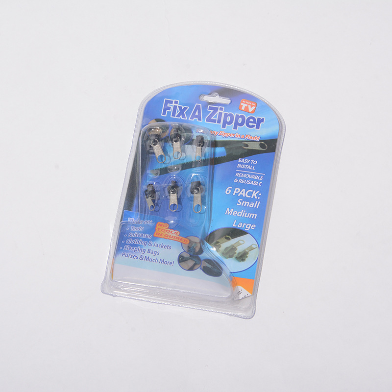 TV Zipper head factory Fix A Zipper 6 Pack Fix A Zipper cross-border source Zipper head