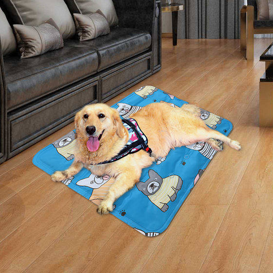 Pet Ice Mat Summer Cooling Cold Cushion Student Soft Ice Cool Mat Gel Dog Kennel Mat in stock Wholesale